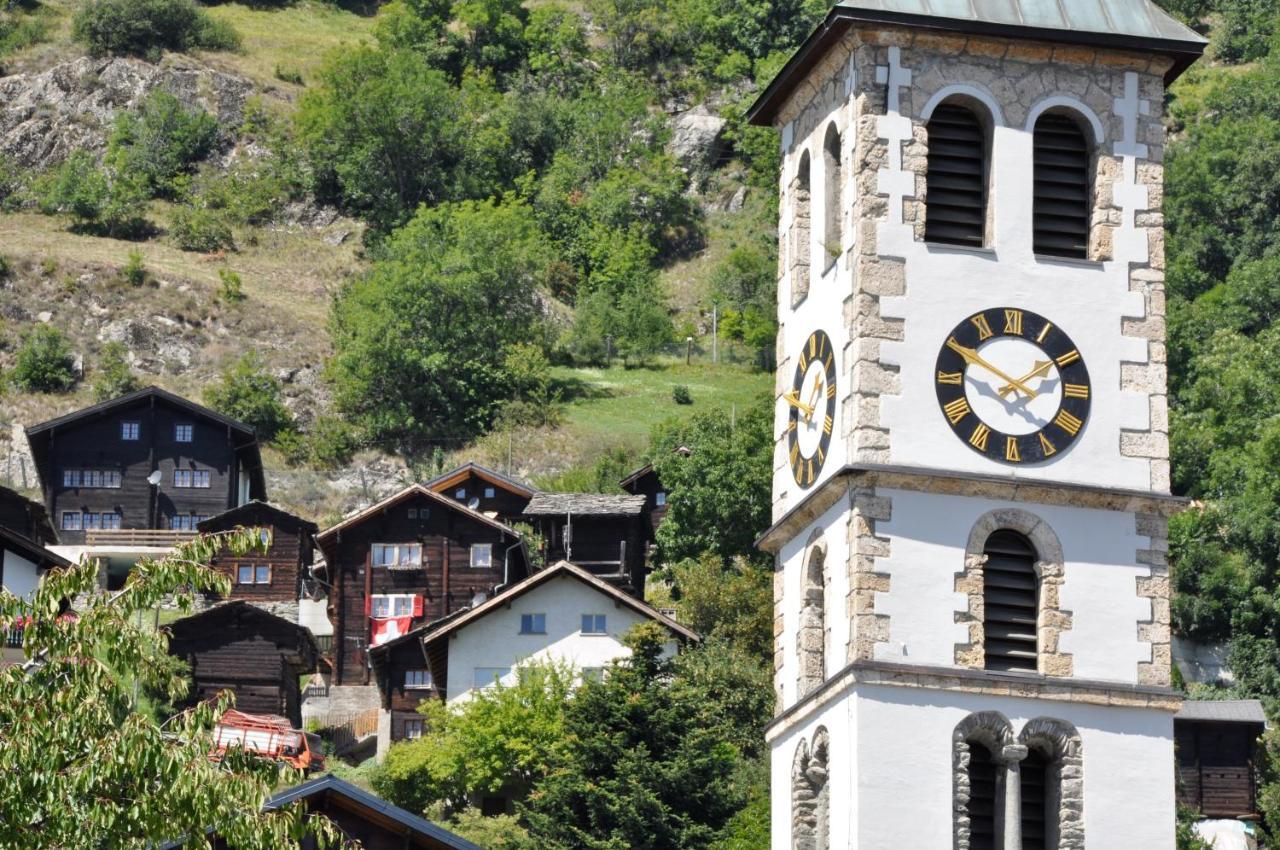 Bergquell Haus D Lejlighed Blatten bei Naters Eksteriør billede